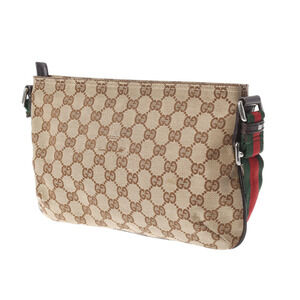 Gucci GG canvas web bag messenger